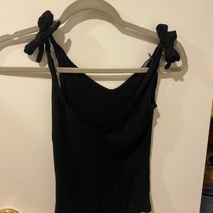 v neck tie nastygal bodysuit